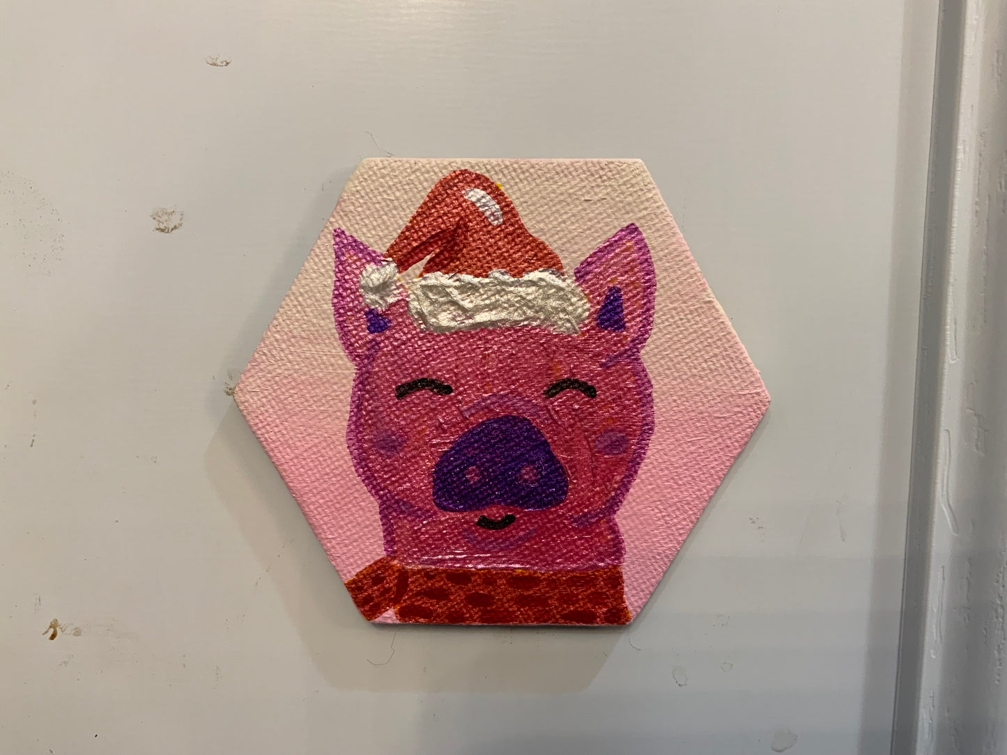 “Merry Christmas!” -Mini Magnetic Painting