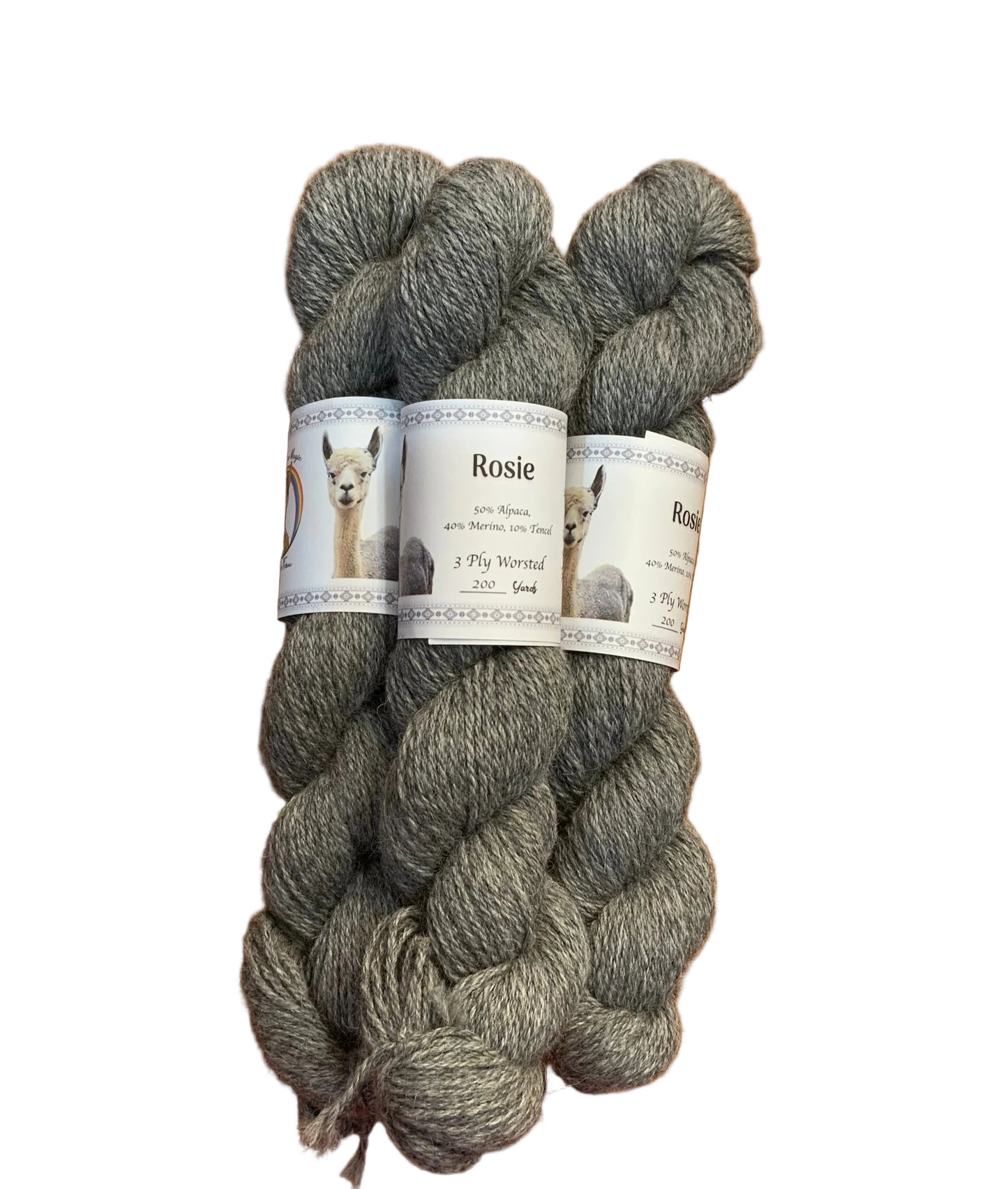 Rosie 3ply worsted 40% merino 10% tencel