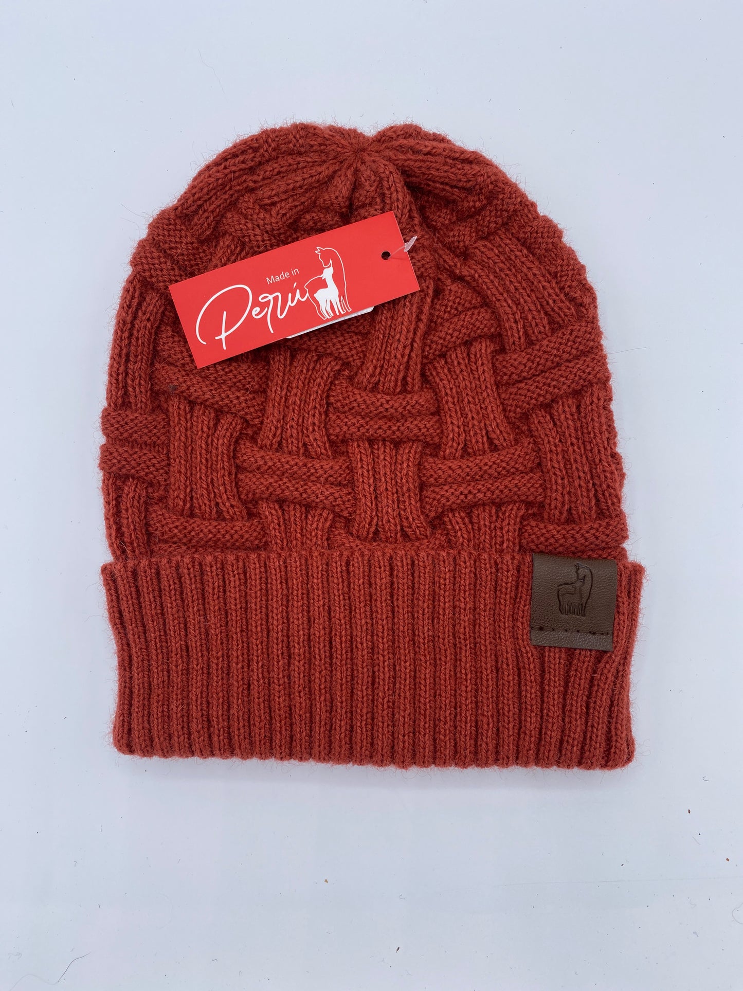 Interwoven Alpaca Beanie