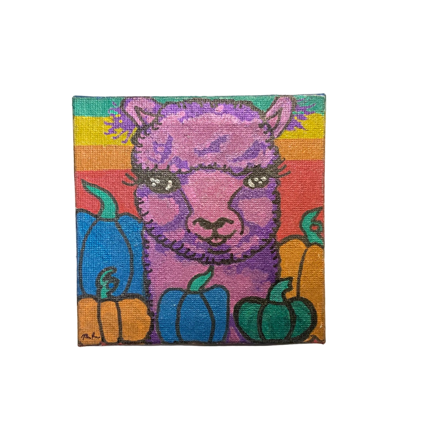 “Rainbow Magic” Magnetic Canvas Painting