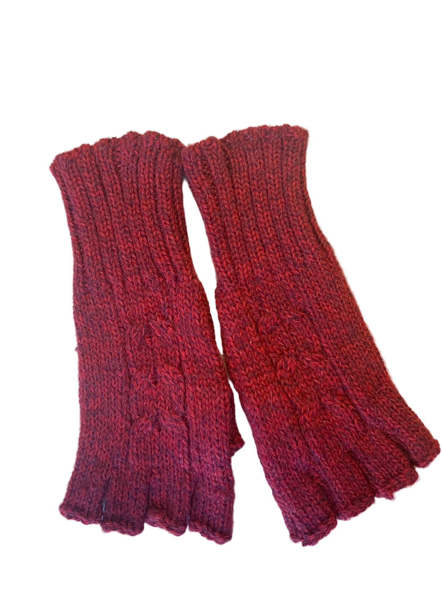 Fingerless Alpaca Glove