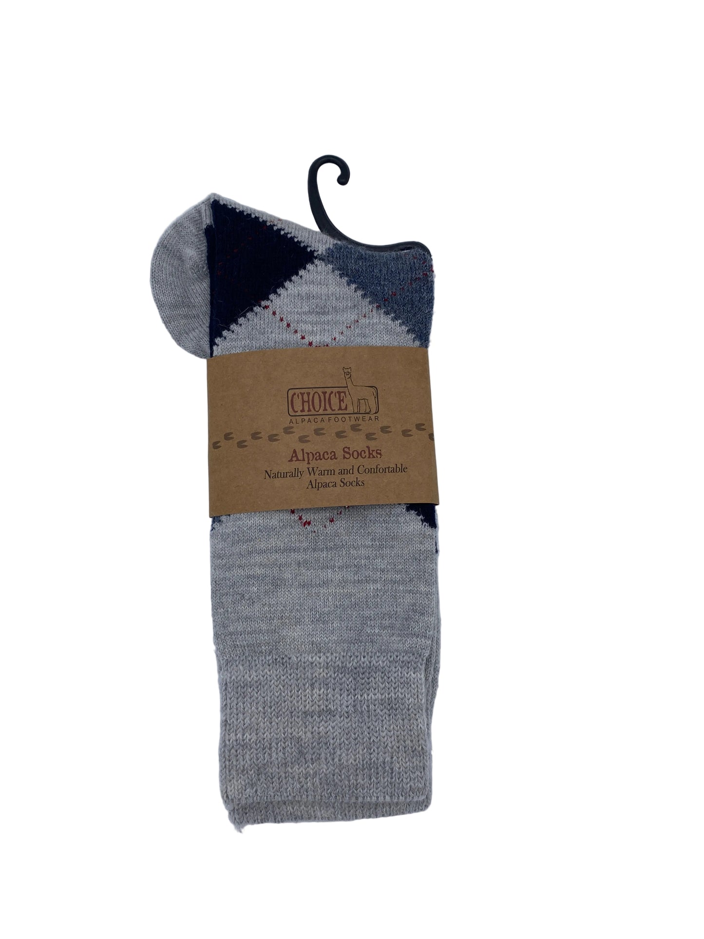 Argyle Alpaca Socks