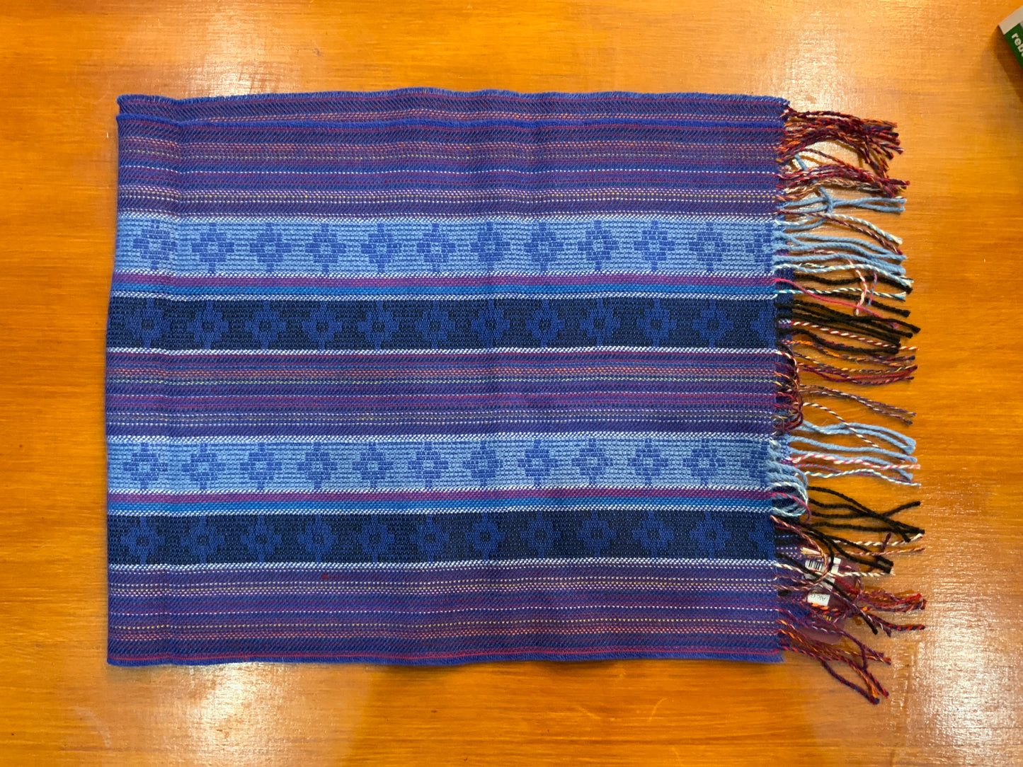 ALC Geomatric Design Striped Scarf