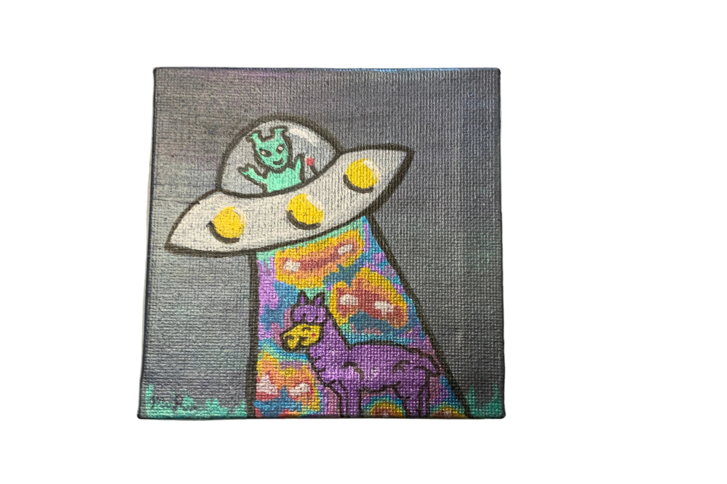 “Going To Space” Magnetic Canvas Painting