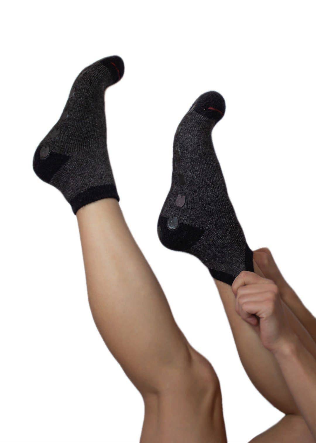 "AlpacaTrax" Gripper Slipper Alpaca Socks