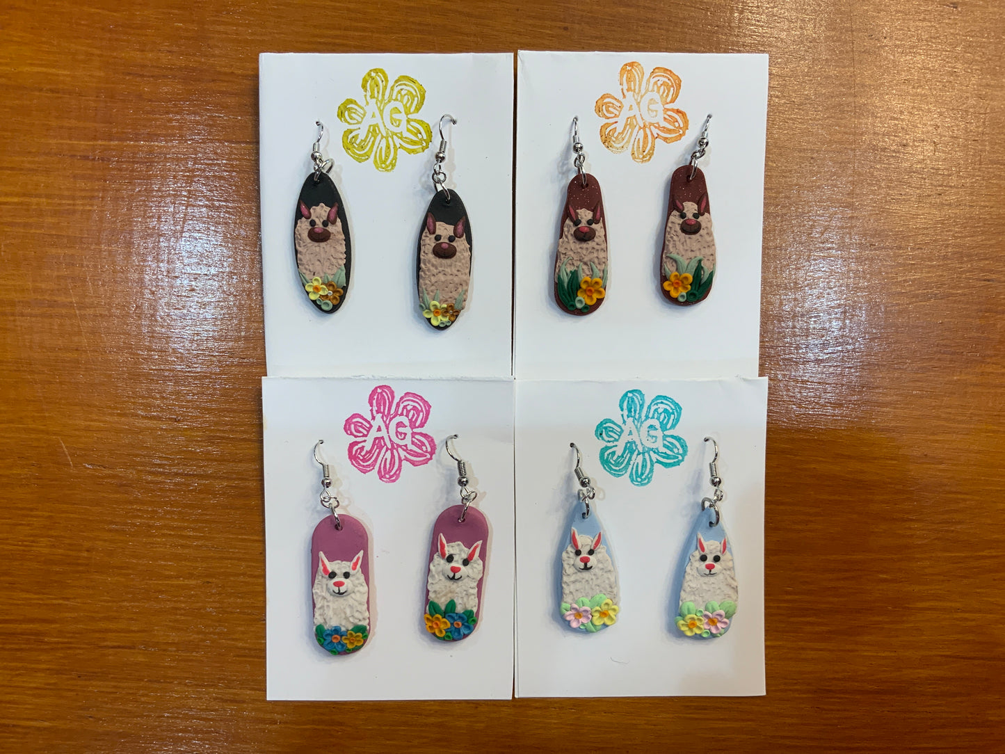 Alpaca Earrings