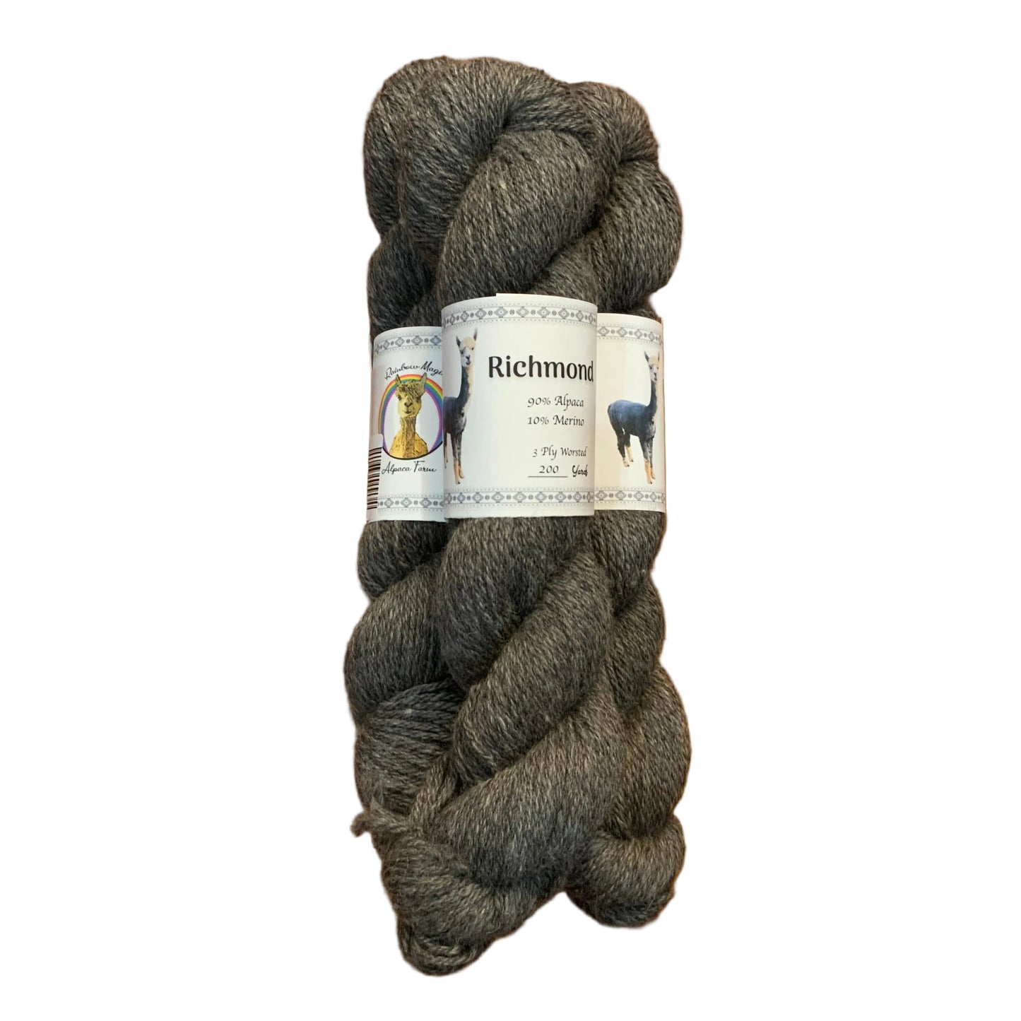 Richmond 3ply worsted 10% merino %90 Alpaca