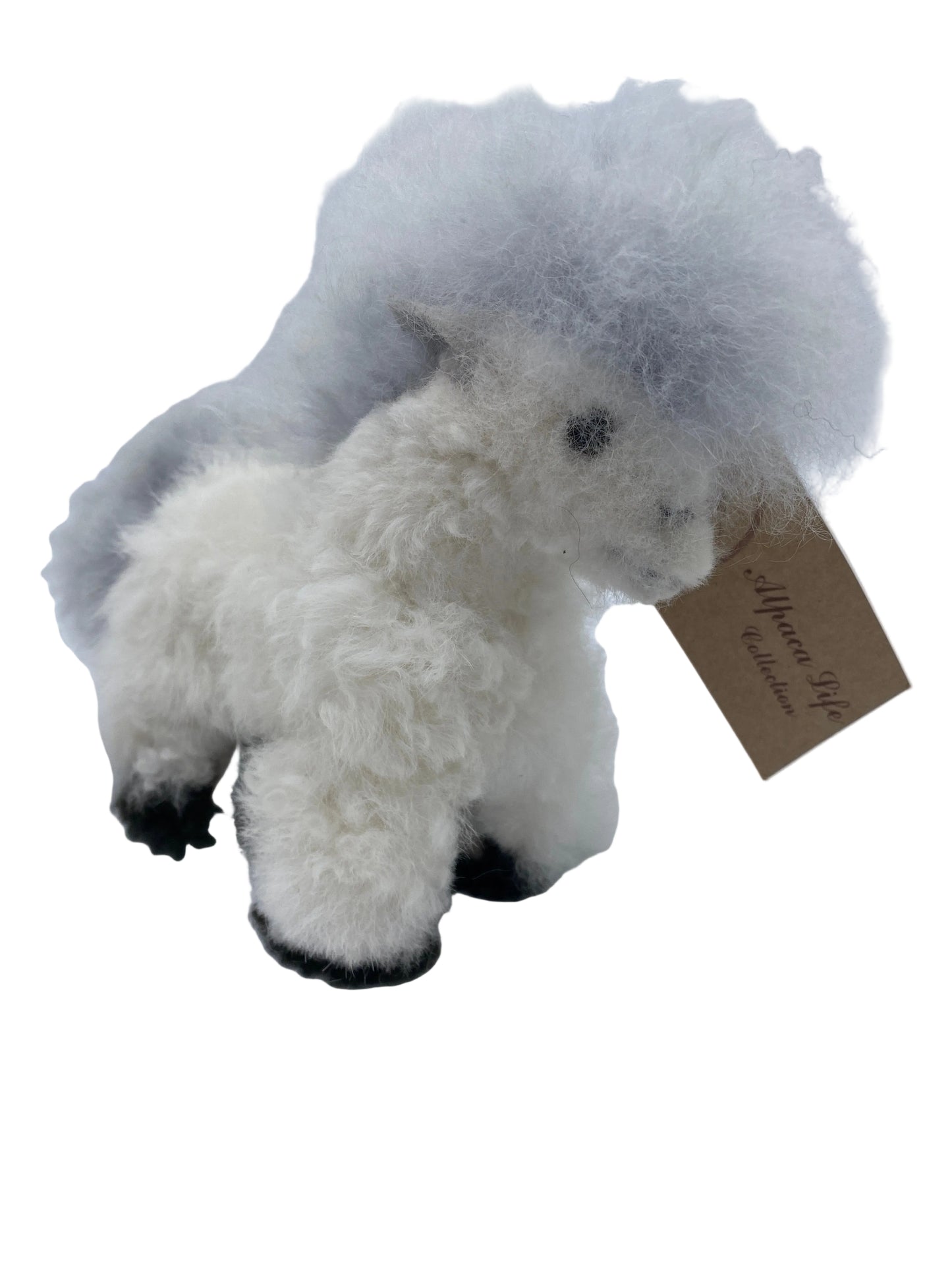 Alpaca Fur Tiny Horse Toy