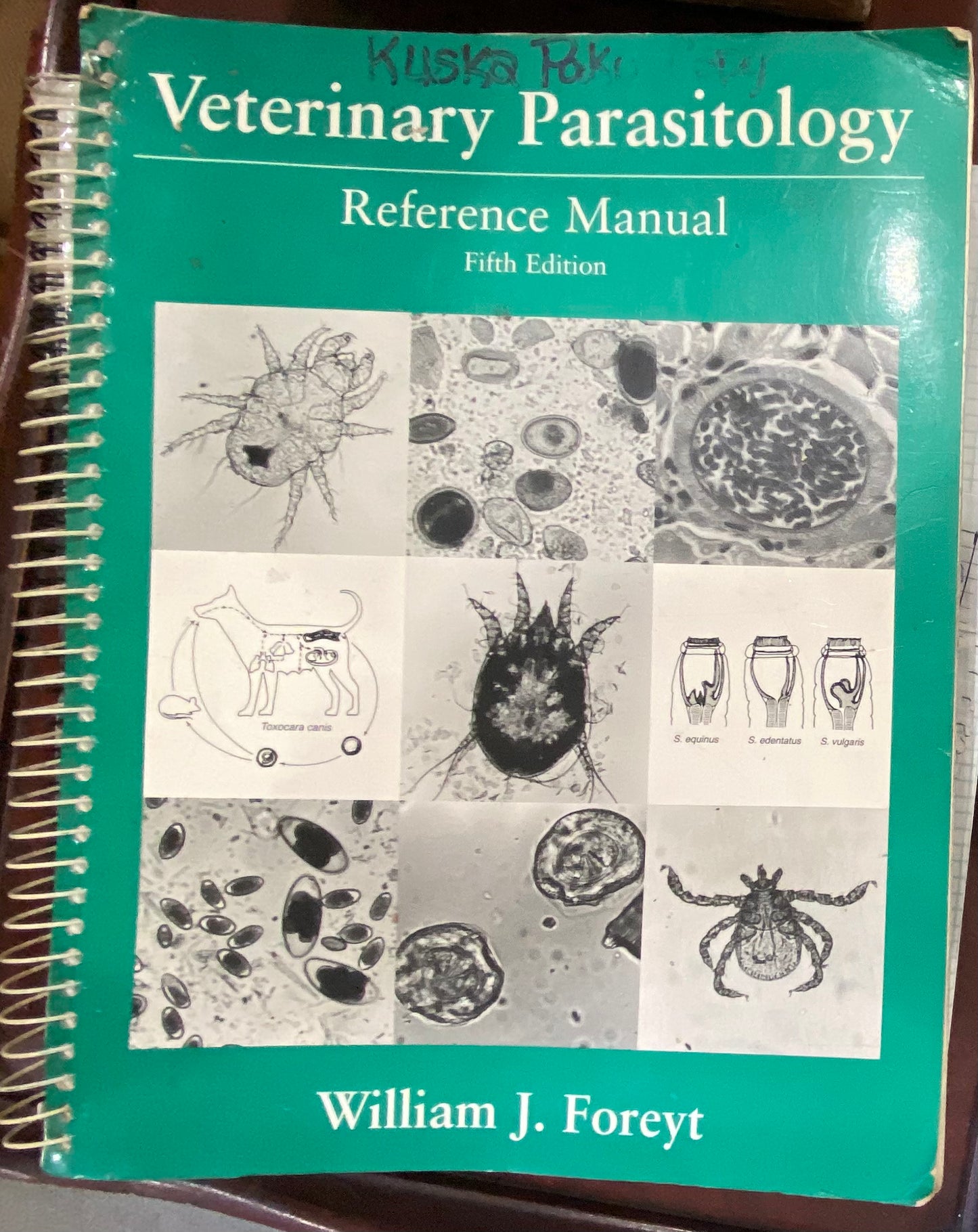 Veterinary Parasitology: Reference Manual 5th Edition - Used Book