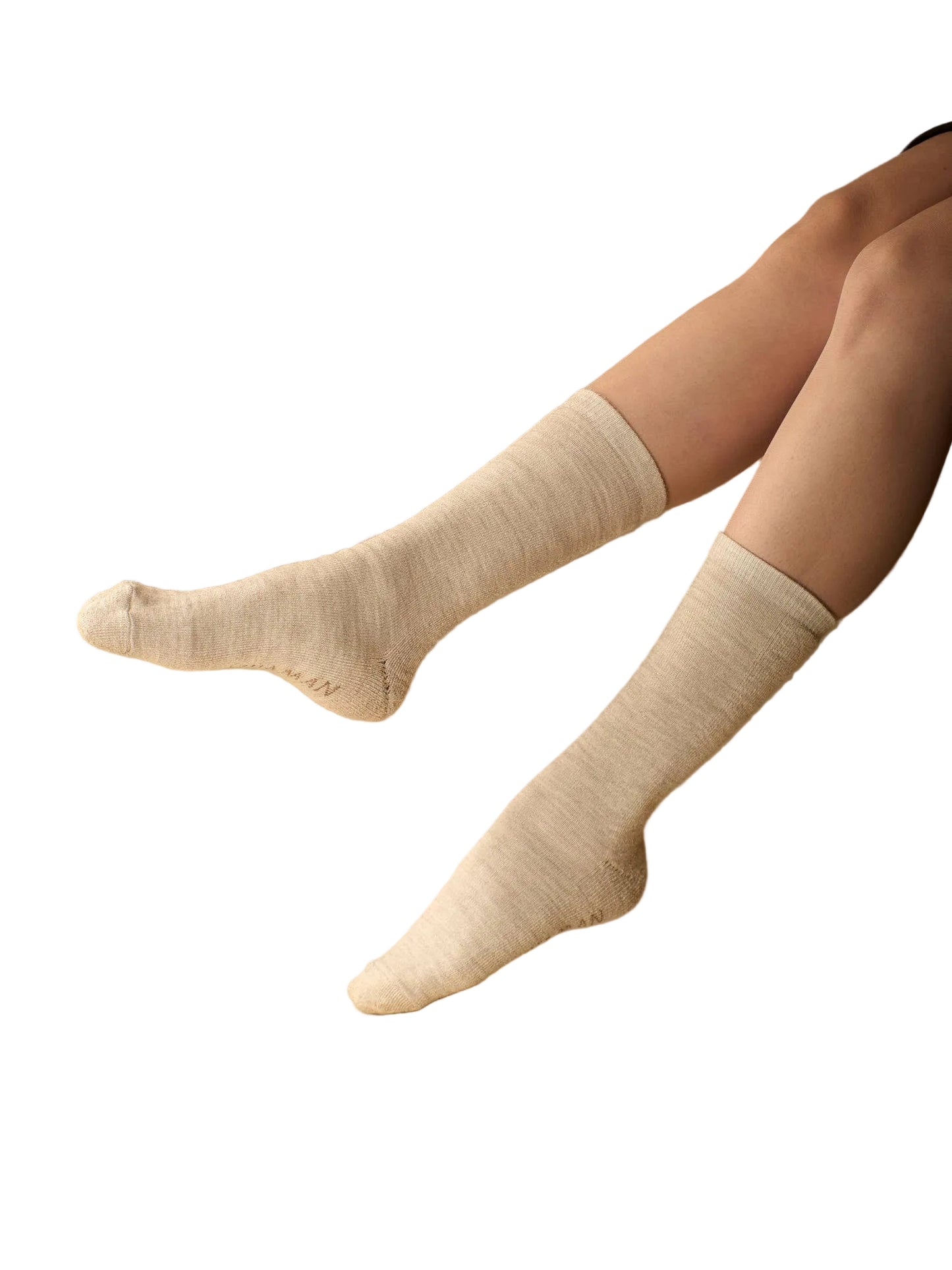 Solid Light Cushion Alpaca Socks