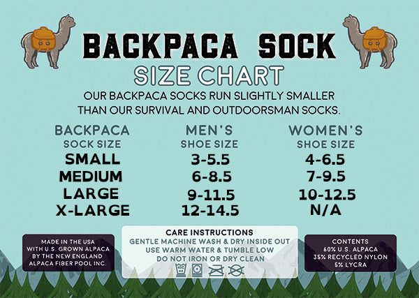 Backpaca - Alpaca Hiker Sock