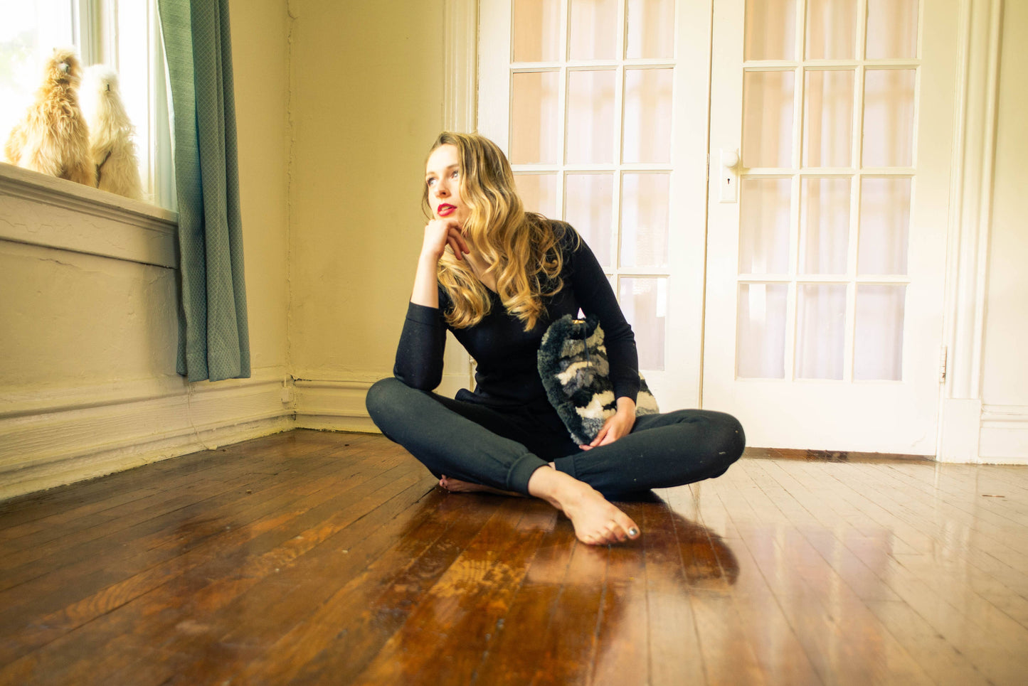 Alpaca Blend Sweatpants - Handcrafted in Peru