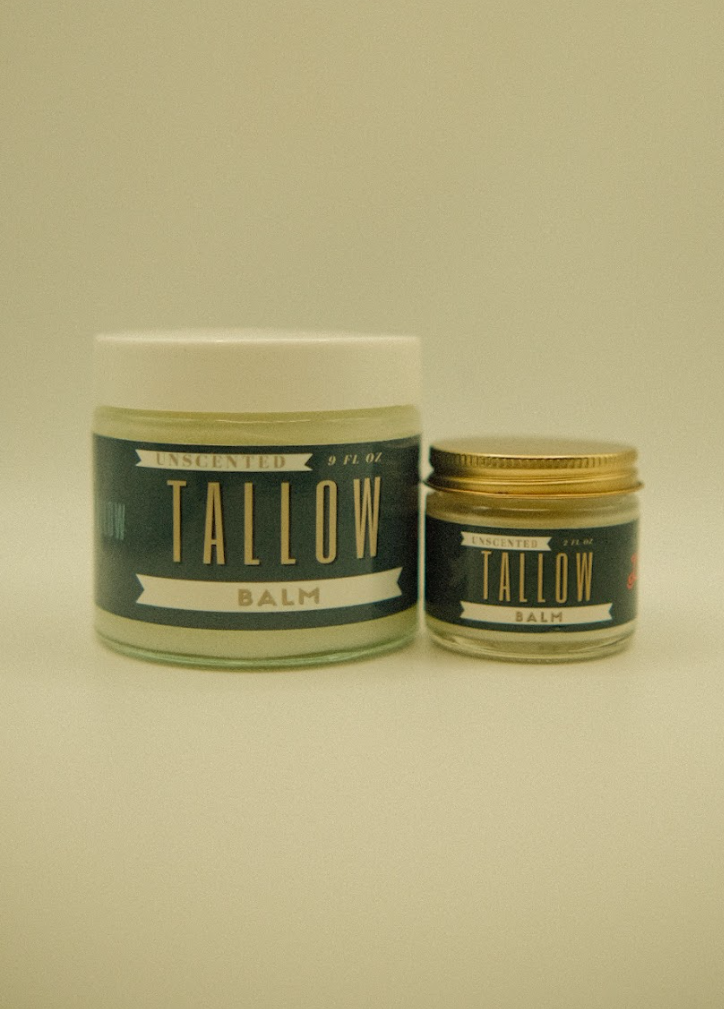 Unscented Natural Tallow Balm: Full Body