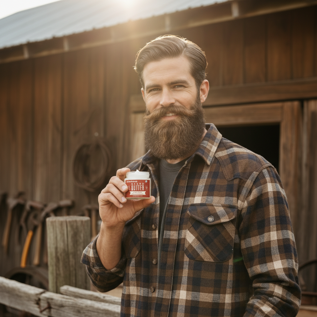 Tallow Man Old Time Barbershop Beard & Body Butter