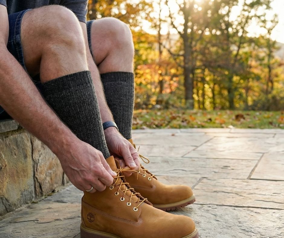 Survival Over-The-Calf Alpaca Socks