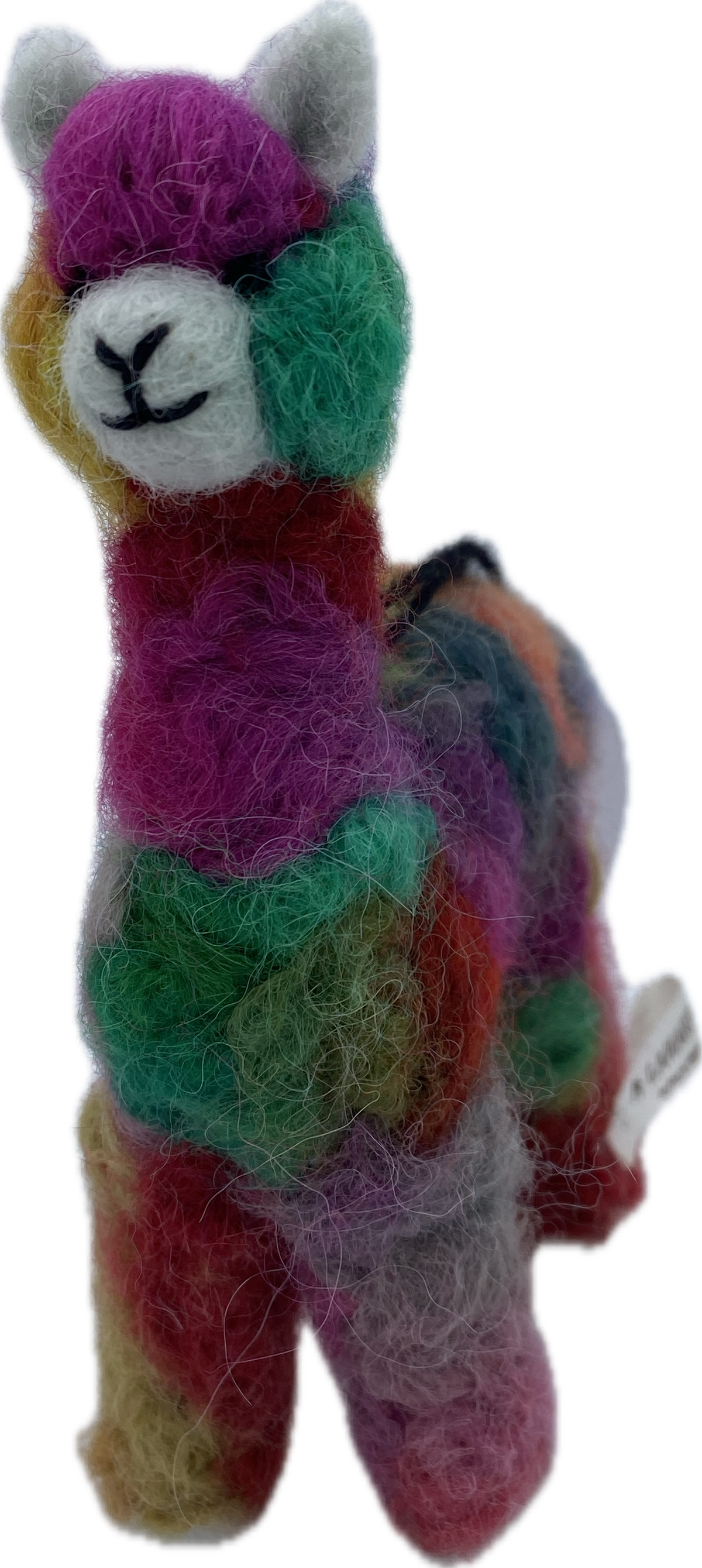 Felt Alpaca Figure - Confetti