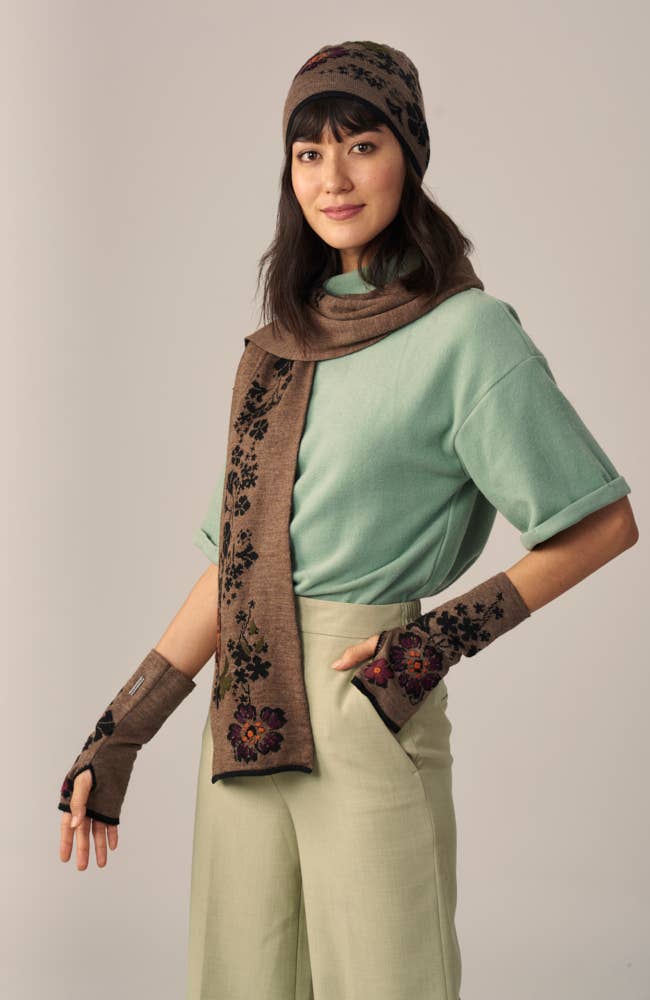 Julia Alpaca Hand Warmers | Mittens