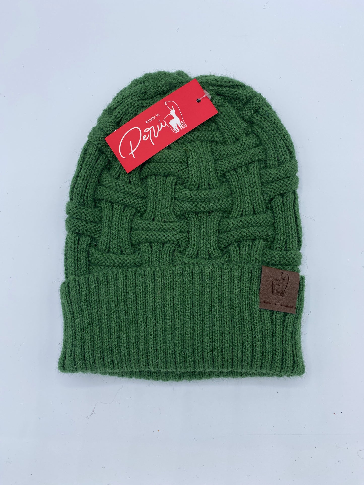 Interwoven Alpaca Beanie