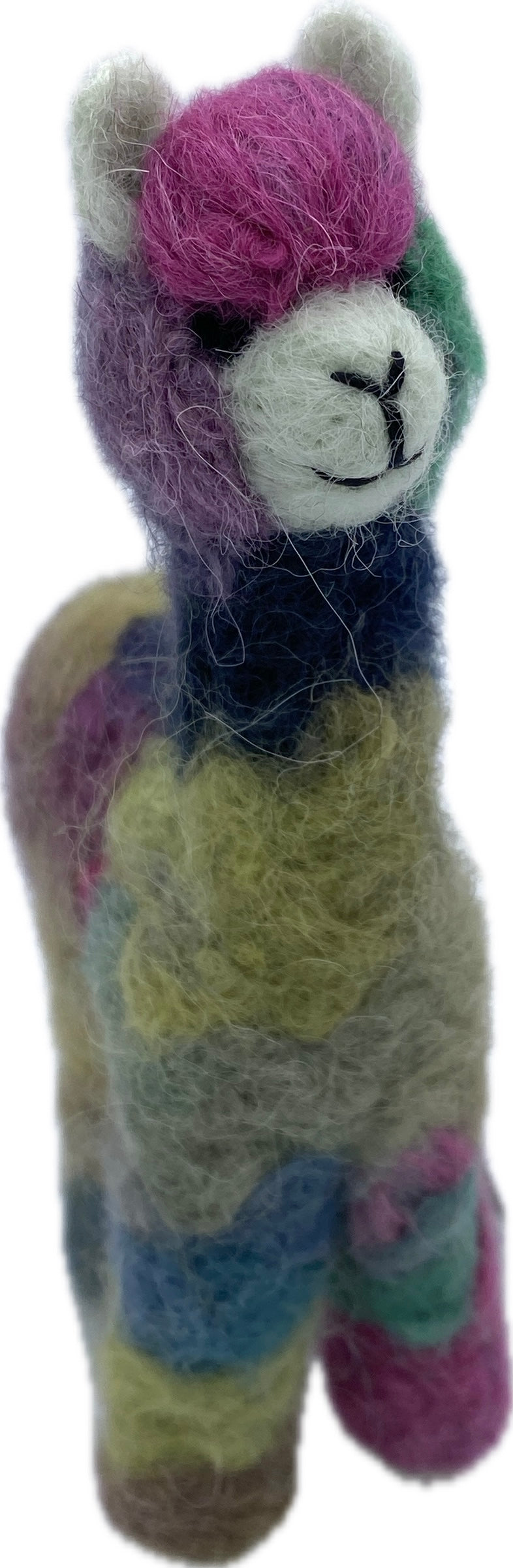 Felt Alpaca Figure - Confetti