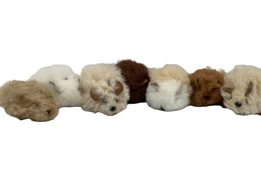 Alpaca Fur Guinea Pig Toy