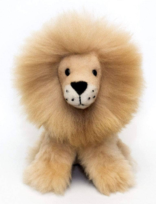 Alpaca Fur Baby Lion Toy