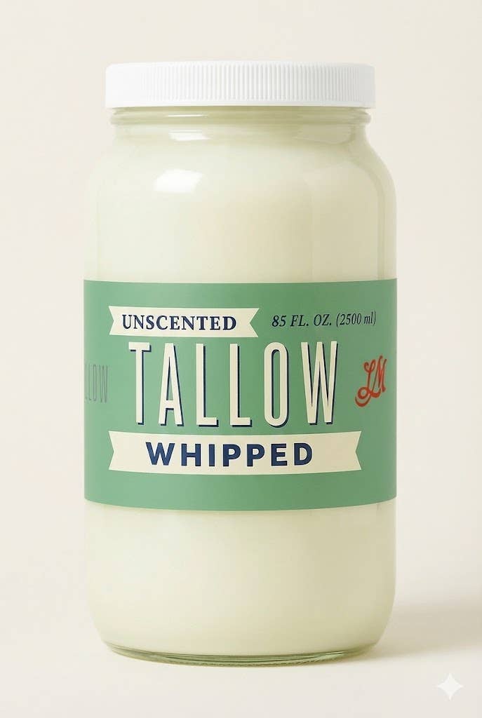 Unscented Whipped All Natural Tallow