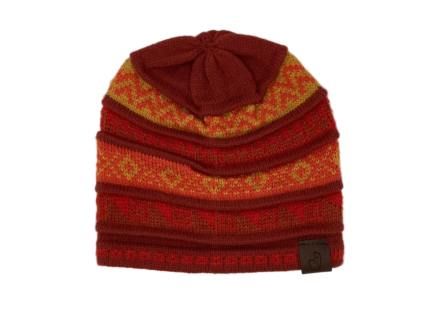 Lisi Multicolored Alpaca Beanie