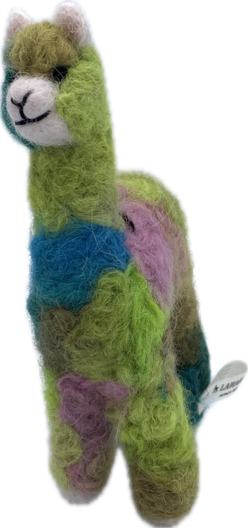 Felt Alpaca Figure - Confetti