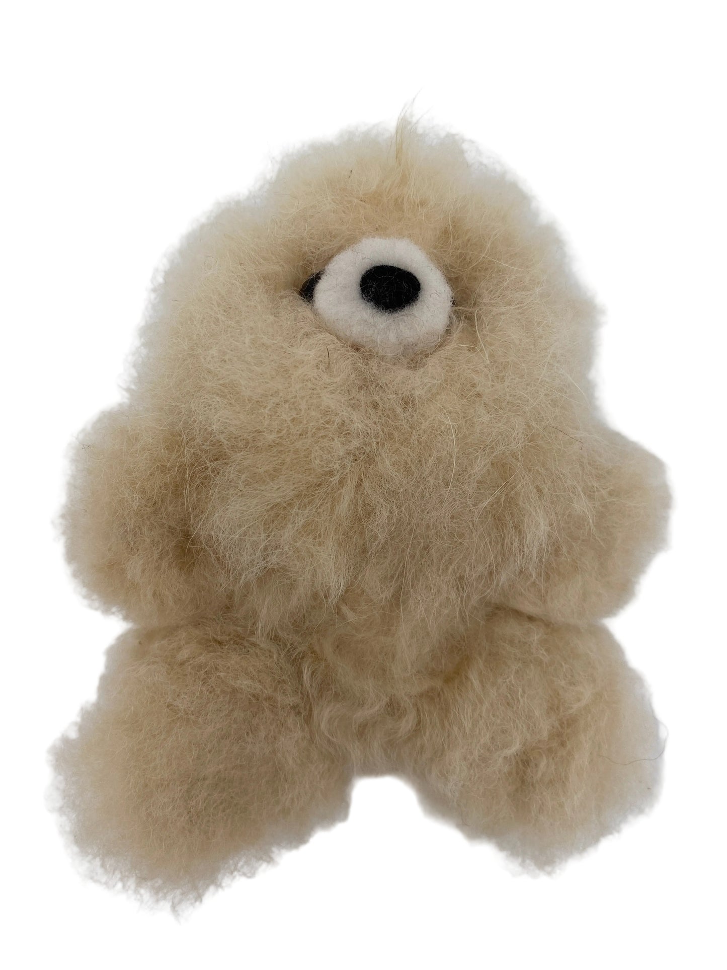 3" Alpaca Fur Teddy Bear