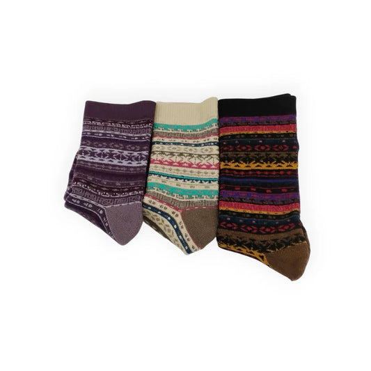 Ethnic Alpaca Socks