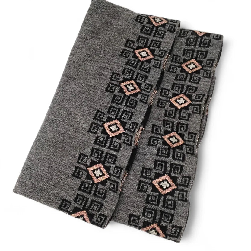 Diamond Infinity Alpaca Scarf