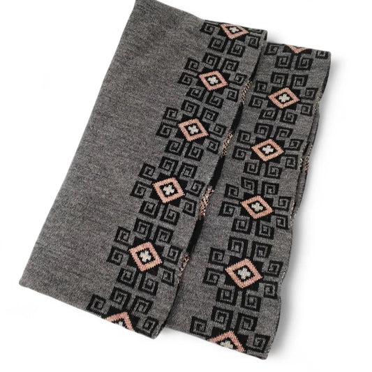 Diamond Infinity Alpaca Scarf