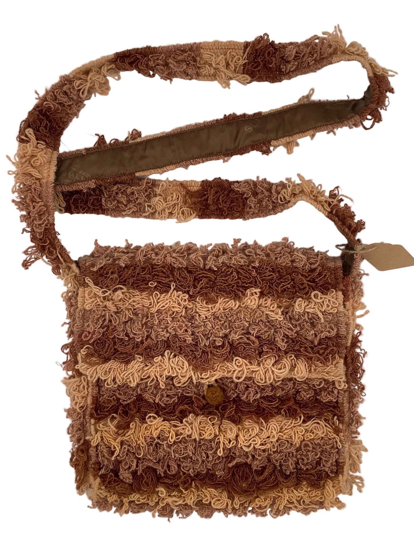 Sheep Wool Crossbody Bag