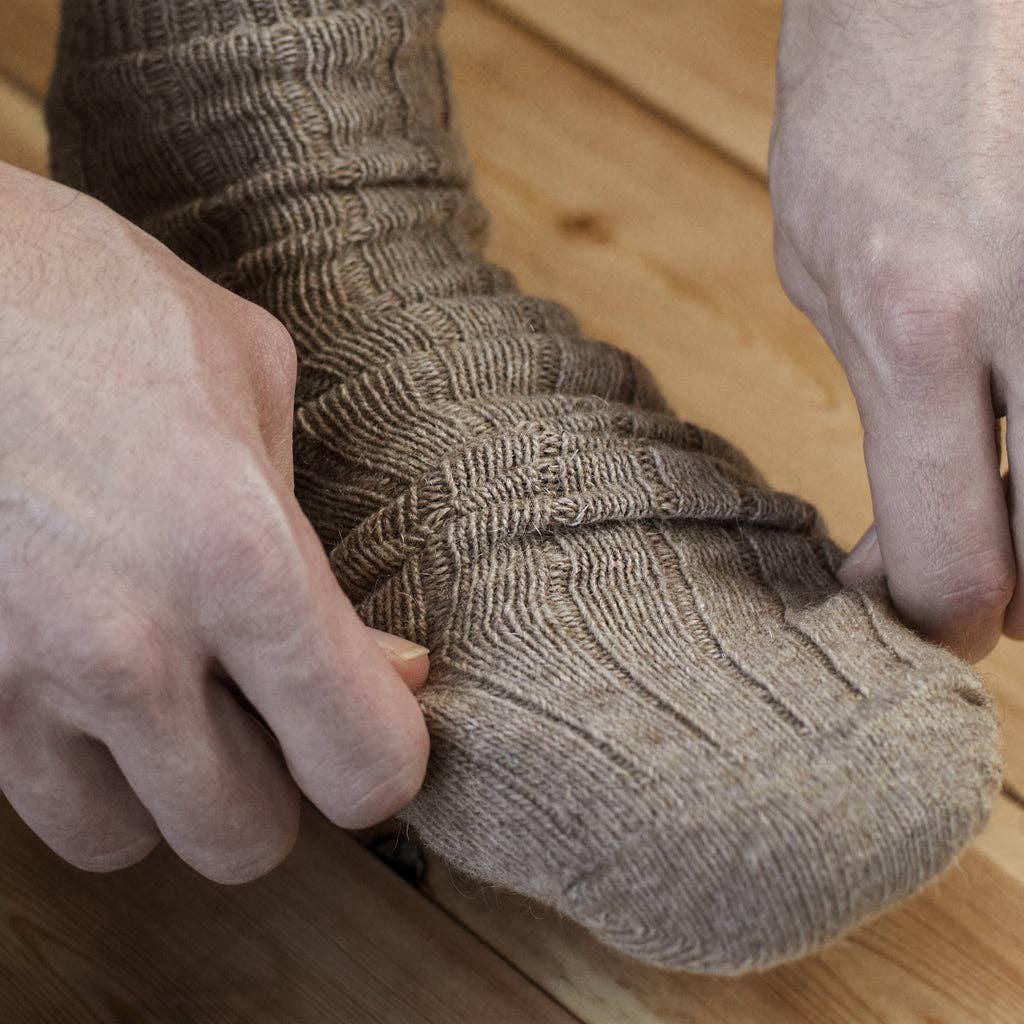 Alpaca Wool Men's Women's  Socks