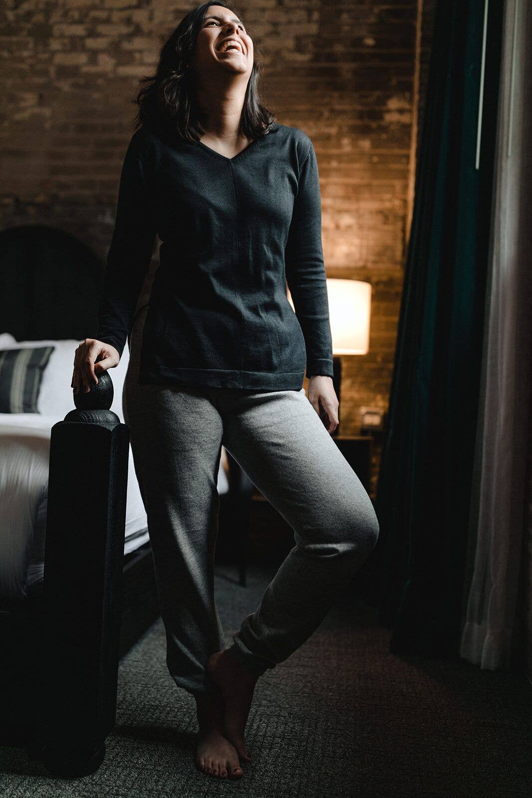 Alpaca Blend Sweatpants - Handcrafted in Peru