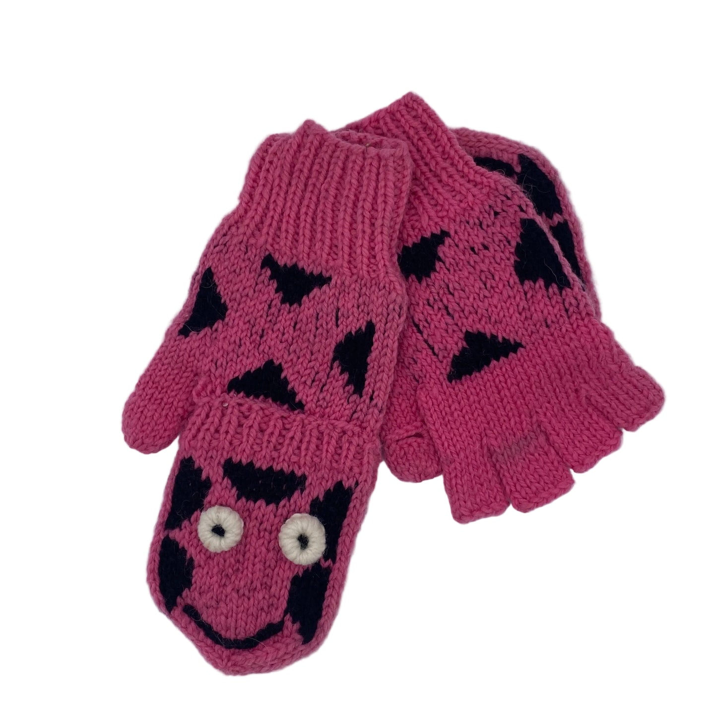 Alpaca Blend Animal Glittens