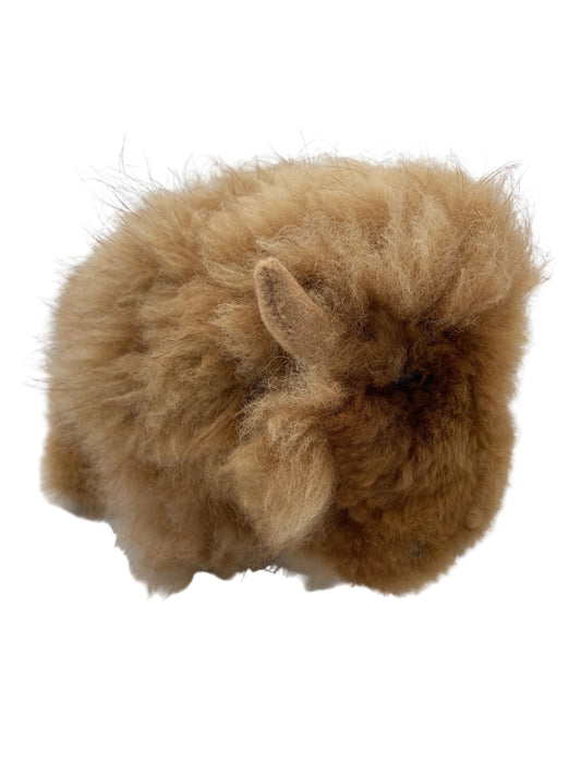 Alpaca Fur Buffalo Toy