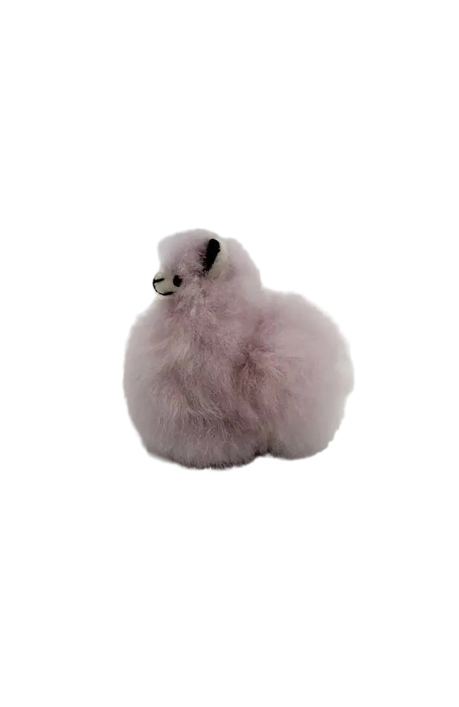Mini Alpaca Fur Keychain | Purse Accessory | Backpack Accessory
