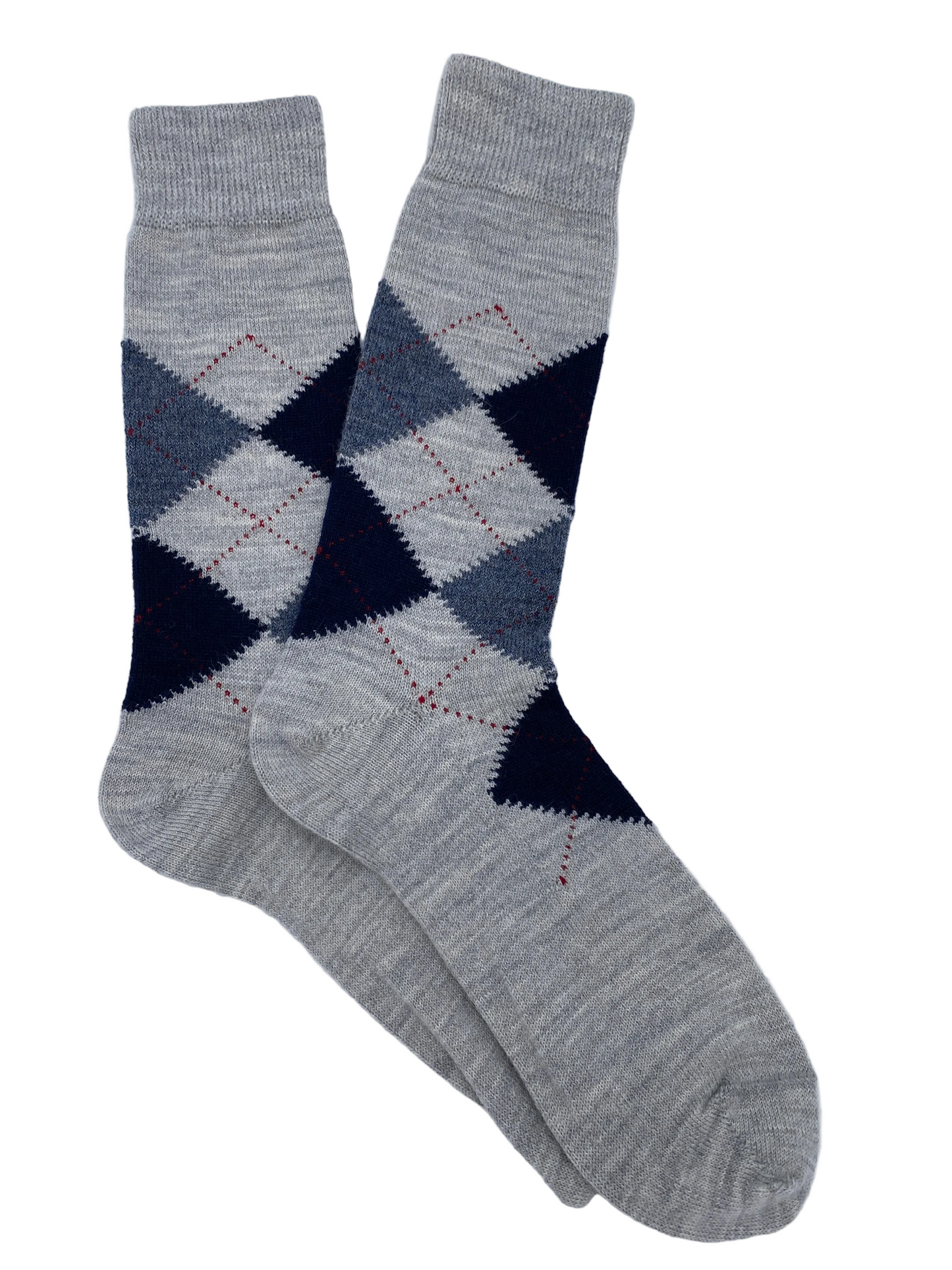 Argyle Alpaca Socks