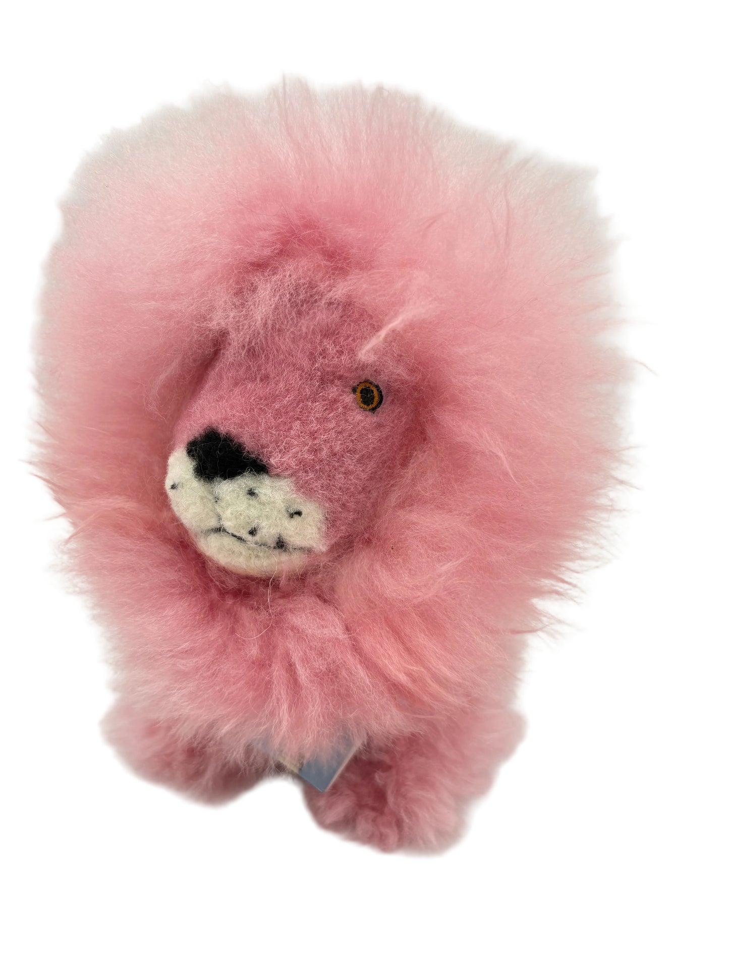 Alpaca Fur Lion Toy