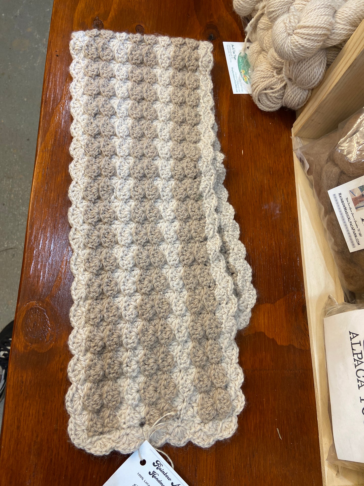 Handmade Scarf by Dorothy