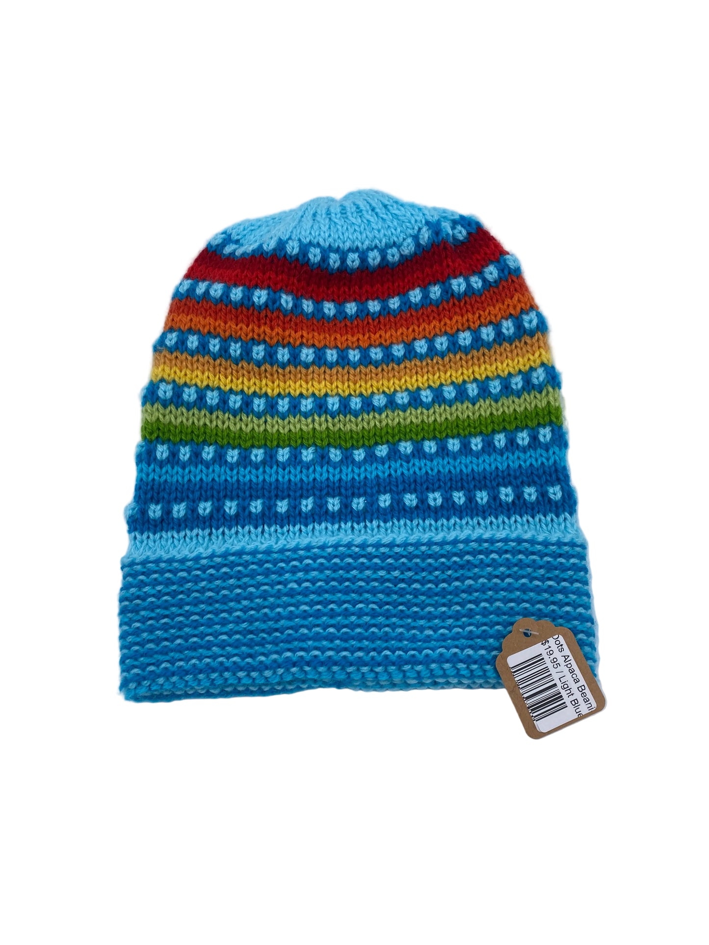Dots Alpaca Beanie