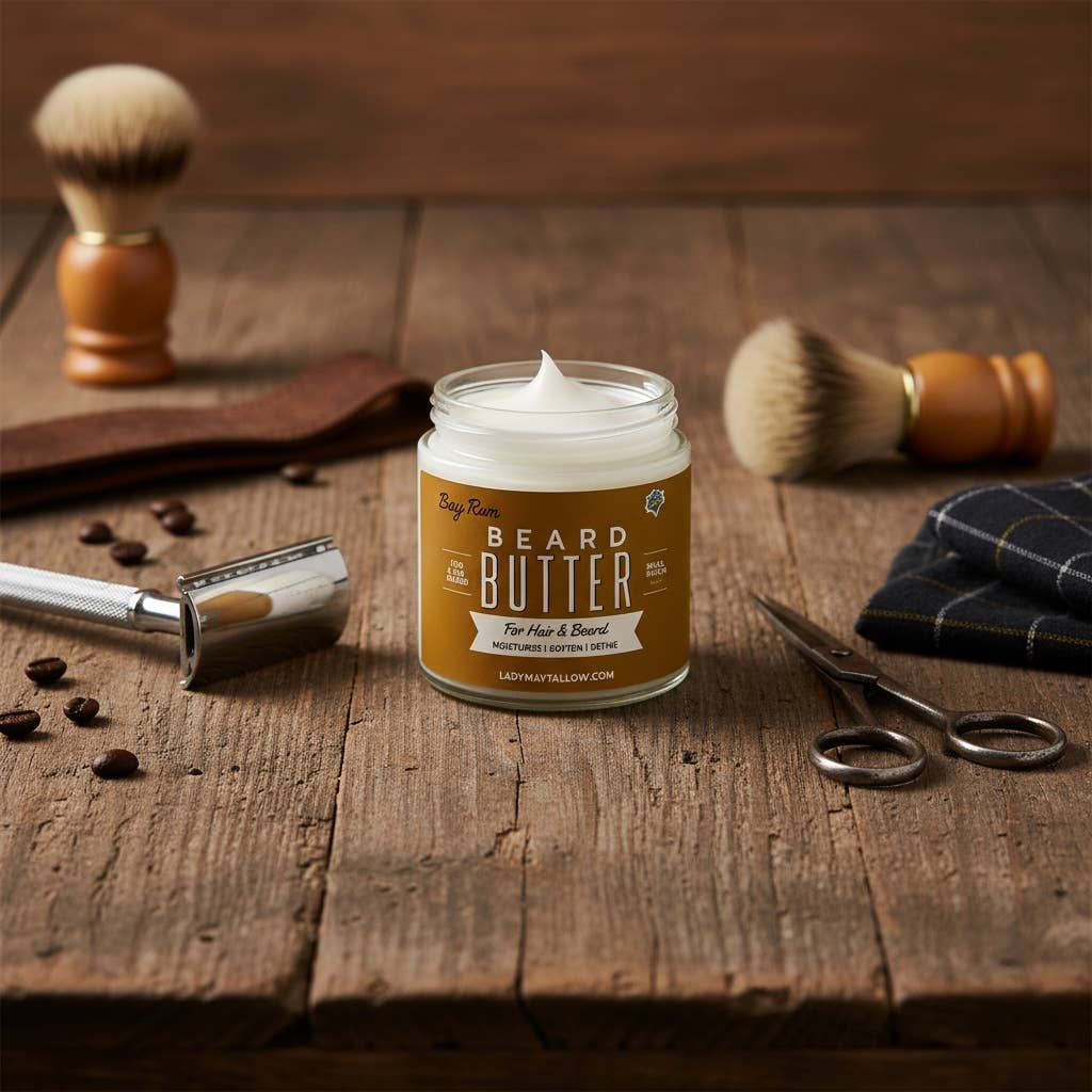 Tallow Man Bay Rum Beard & Body Butter