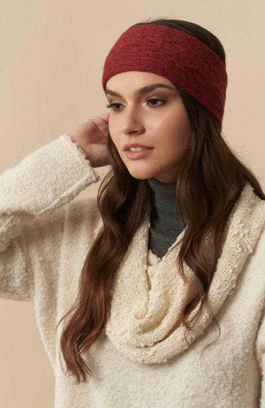 Vanesa Baby Alpaca Headband | Alpaca Ski Band