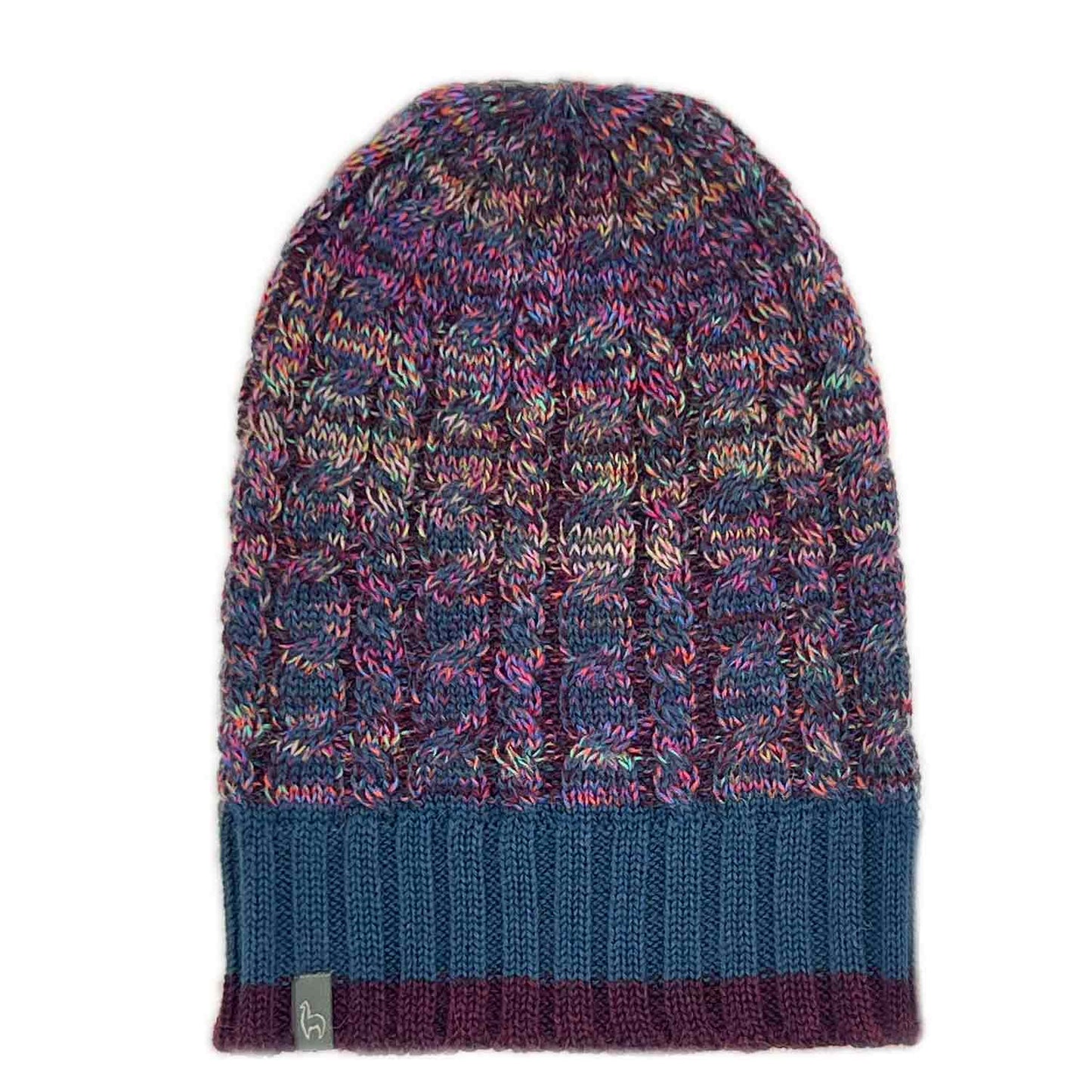 NEW! Alpaca Beanie - Braided - Galaxy