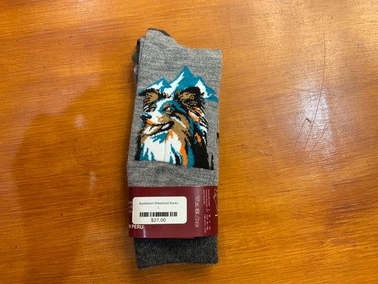 ALC Australian Shepherd sock