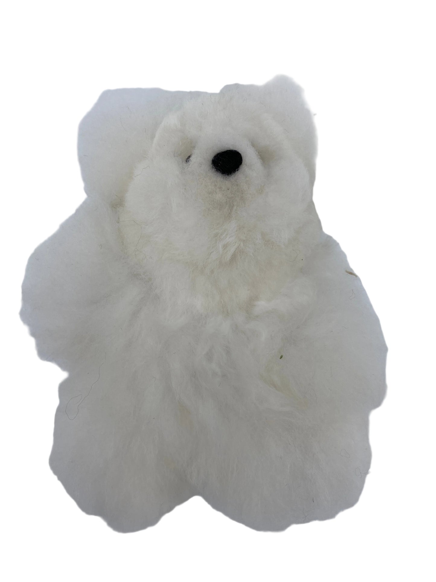 3" Alpaca Fur Teddy Bear