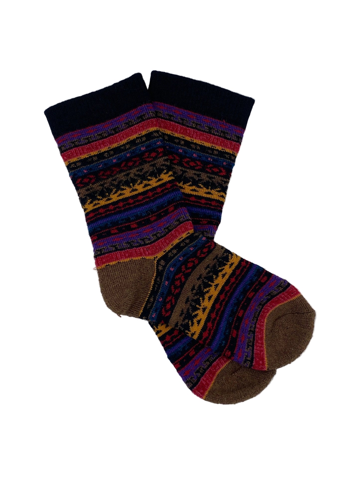 Ethnic Alpaca Socks