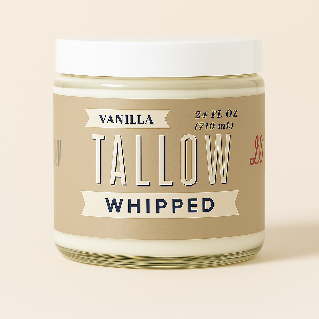 Vanilla Whipped All Natural Tallow Moisturizer