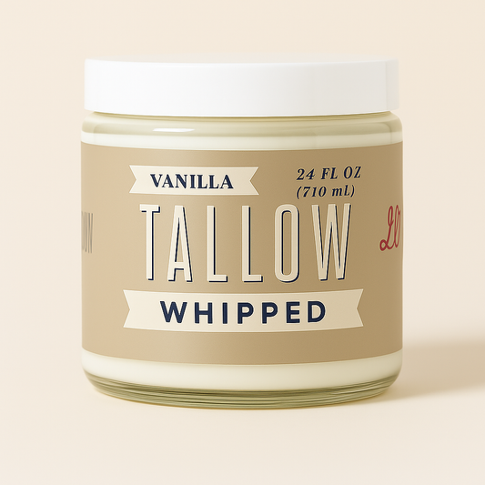 Vanilla Whipped All Natural Tallow Moisturizer